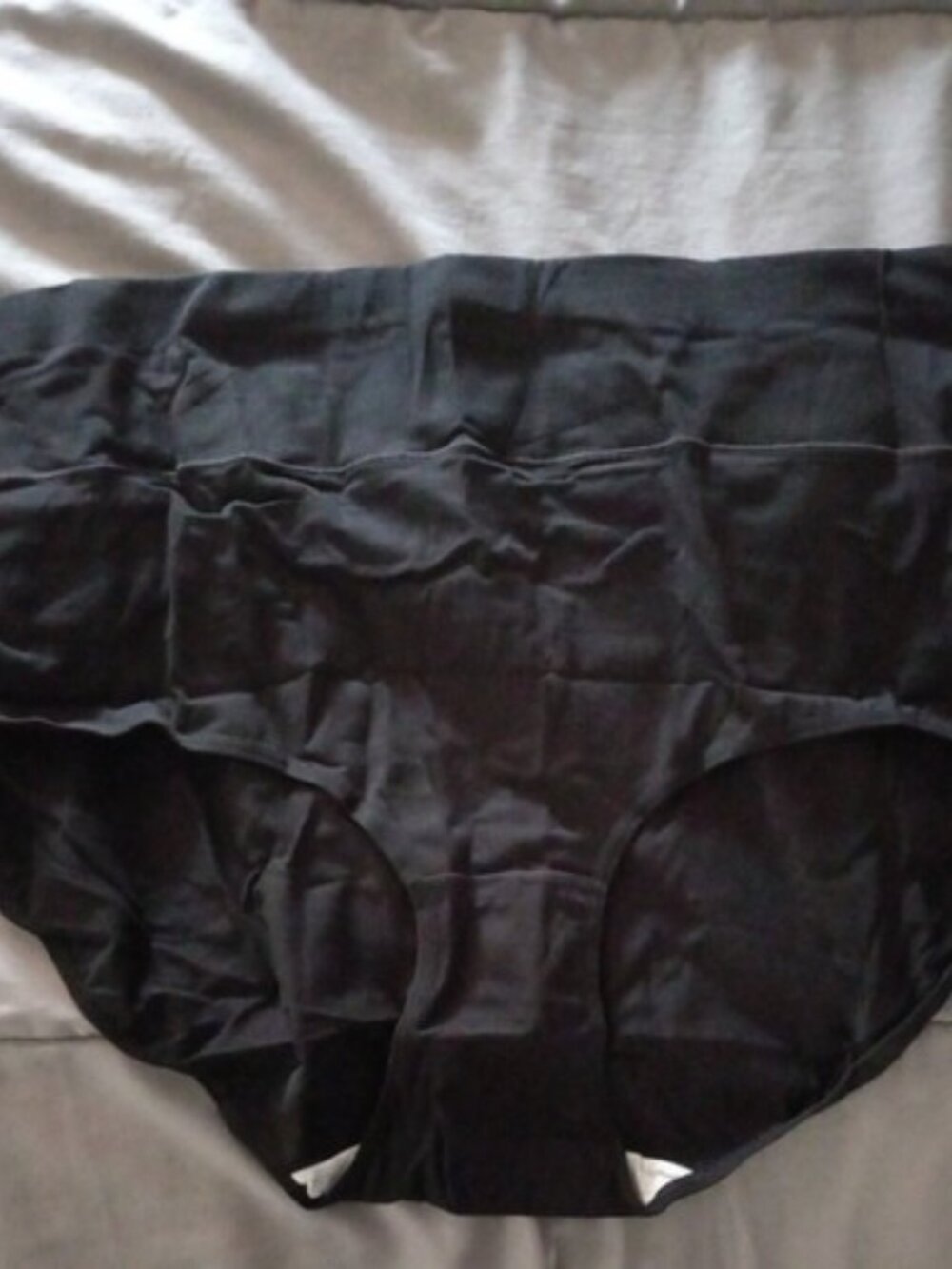 Womens Black Plus Size Underwear Size 3XL  Cotton High Waist Briefs  NWOT 3 Pack